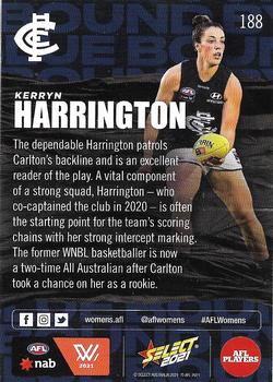 2021 Select AFL Footy Stars #188 Kerryn Harrington Back